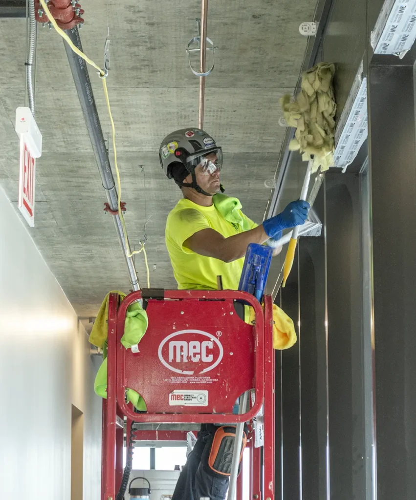 Superior Labor Solutions Employee Cleaning Interior