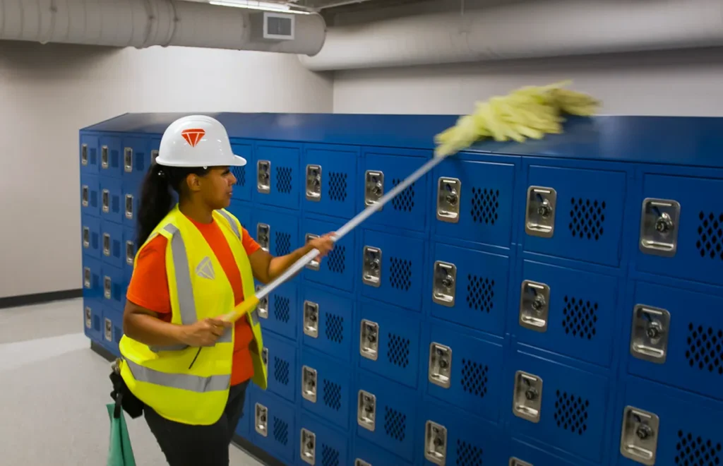 Superior Labor Solutions Employee Cleaning Locker Room